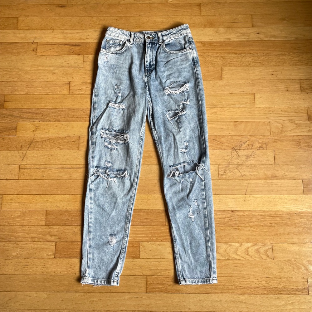 Size 4 light/medium wash jeans from Primark
